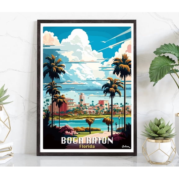 Dark Vintage Eagle Print, Animal Wall Art Home Decor #5000, 16x24 UNFRAMED