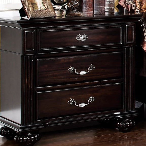 Dark Walnut Appearance - English Dovetail Construction - Bedroom Setup / Elevate Bedroom Style