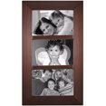 thumbnail image 1 of Dark Walnut BERKELEY panel collage displays 3 - 4x6 prints by Malden Design - 4x6, 1 of 2