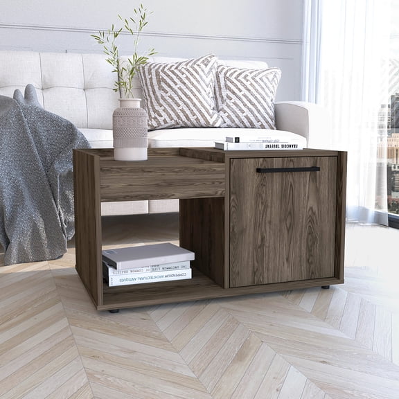 Dark Walnut Coffee Table: Aesthetic Appeal And Practicality Combined Table In Walnut: Transform Your Space With Style