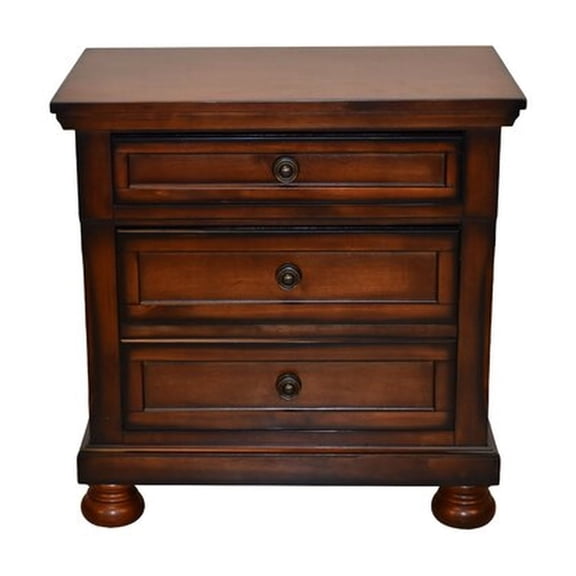 Dark Walnut Color - Cedar Lined Storage - Bedroom Furniture - Functional Design