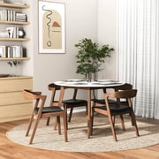 Dark Walnut Stain - Blend of Modern and Elegance - Formal Dining - Refined Ambiance