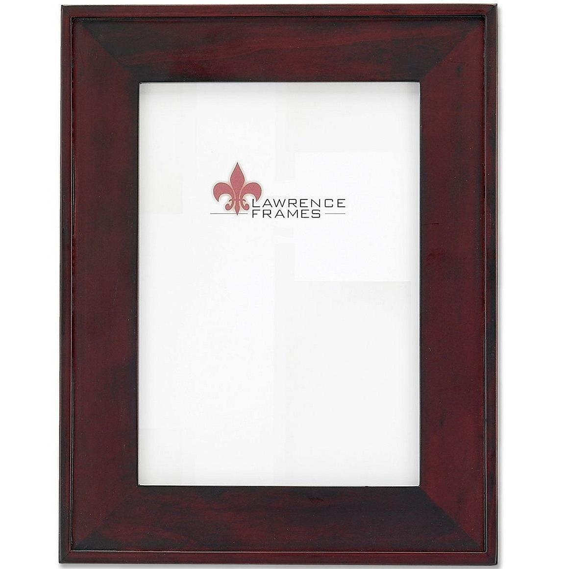 Dark-Walnut Stepped 5x7 frame by Lawrence Frames - 5x7 - Walmart.com