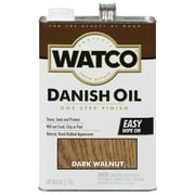 2 Pack, Dark Walnut, Watco Danish Oil - 65831, Gallon