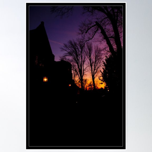Dark Warmth Poster Wall Art, Modern Wall Decor, 8x12 UNFRAMED