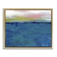 thumbnail image 1 of Stupell Industries Dark Waters Gradient Landscape Gold Framed Floater Canvas Wall Art, design by Adonna Ebrahimi, 1 of 9