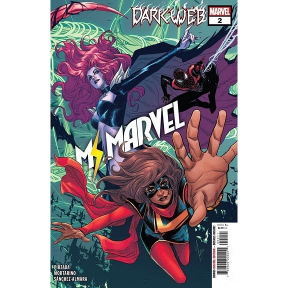 Dark Web: Ms. Marvel #2 VF ; Marvel Comic Book