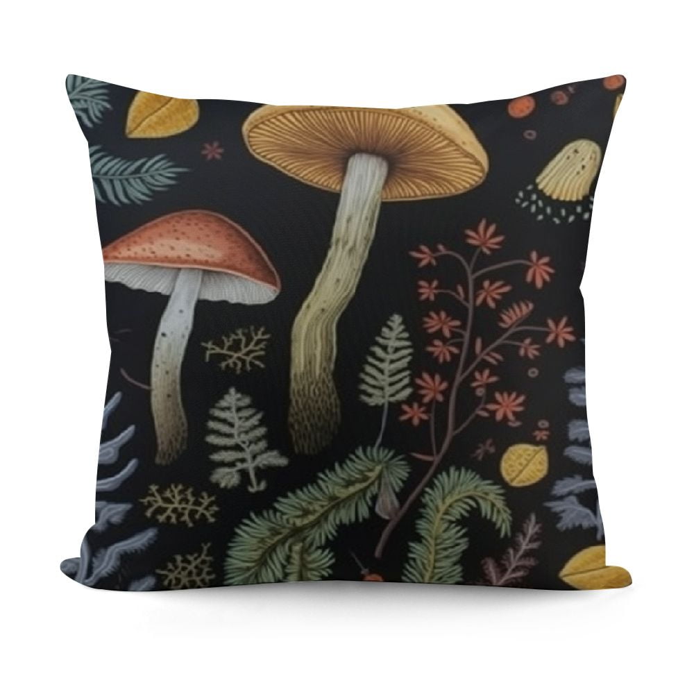 Dark Wild Decorative Pillow Covers Cozy Soft Throw Pillowcase Square