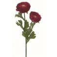thumbnail image 1 of Dark Wine Ranunculus Garden Stem Artificial Flower, 1 of 1