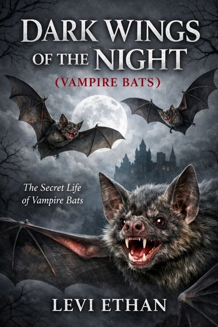 Dark Wings of the Night ( Vampire Bats ): The Secret Life of Vampire Bats, (Paperback)