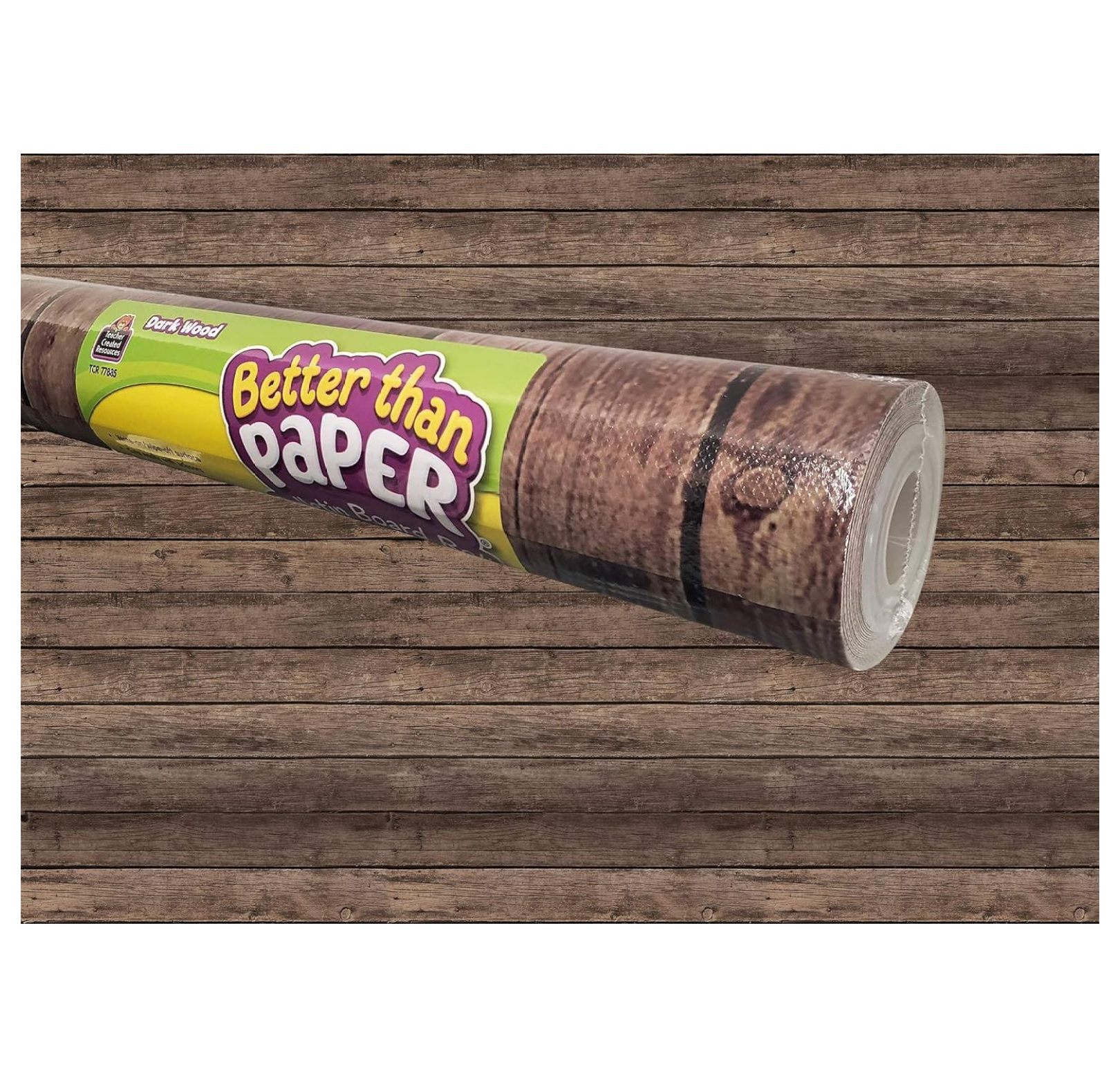 Dark Wood Better Than Paper Bulletin Board Roll