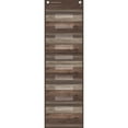thumbnail image 1 of Teacher Created Resources Dark Wood Design 10 Pocket File Storage Pocket Chart, 14" x 58", 1 of 5