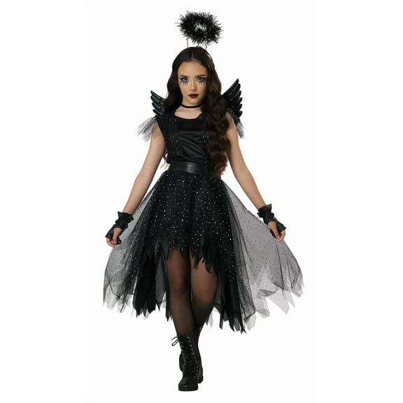Dark and Dazzling Angel Child Costume
