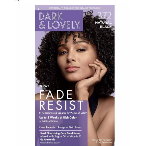 Dark and Lovely Fade Resist Permanent Hair Color Various Colors