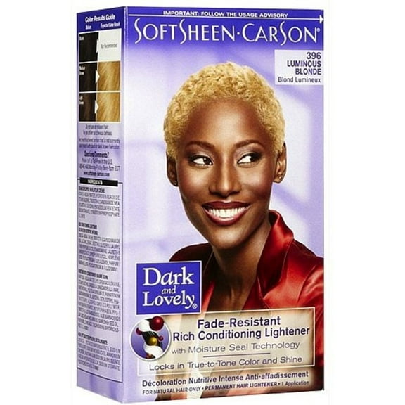Dark and Lovely Fade Resistant Rich Conditioning Color, [396] Luminous Blonde 1 Each
