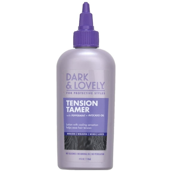 Dark and Lovely Tension Tamer Hair Spray for Protective Styles, Unisex, 4 fl oz
