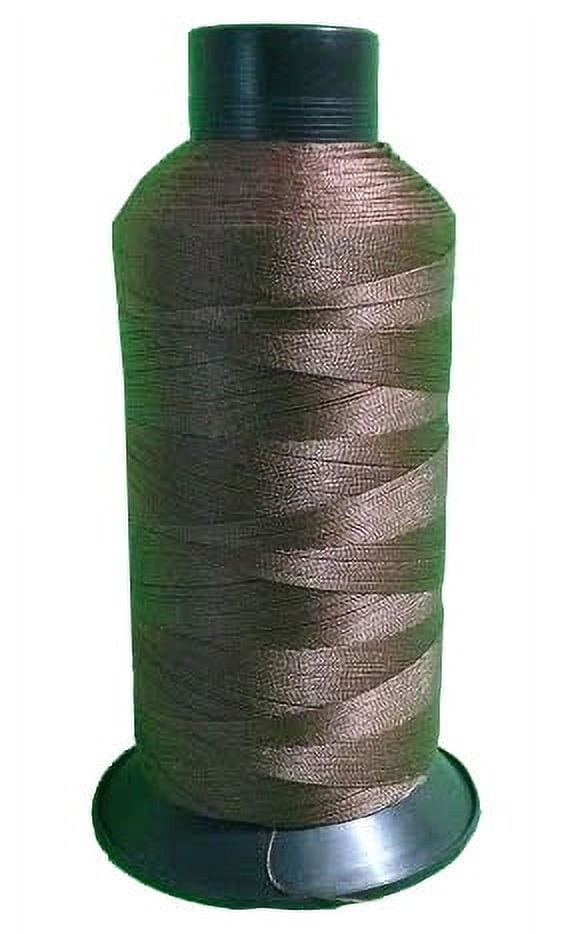Thread T Dark brown Bonded Nylon Sewing Thread T70 #69 1500 Yard for Outdoor ...