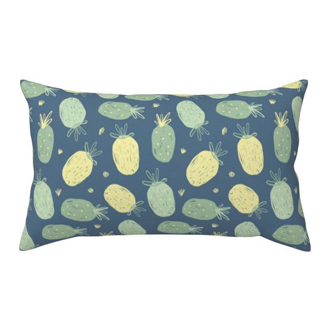 Dark colored pineapple King Pillow Cases, Soft King Size Pillow Cases