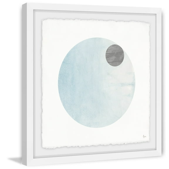 Dark in the Blues II Framed Painting Print