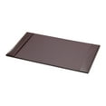 thumbnail image 1 of Dark&nbsp;Brown Bonded Leather 30 x 18 Side-Rail Desk Pad, 1 of 6