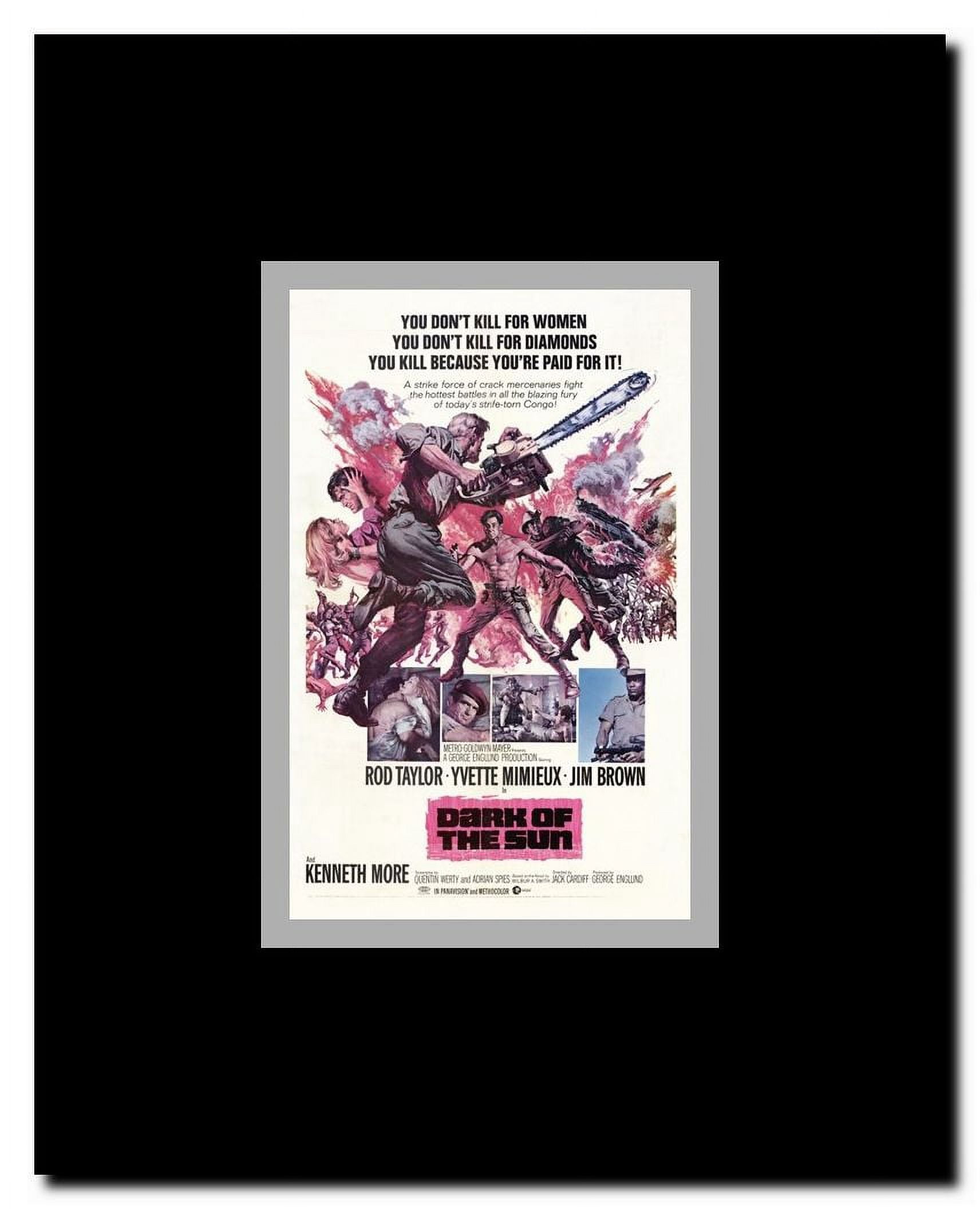 Dark of the Sun Framed Movie Poster