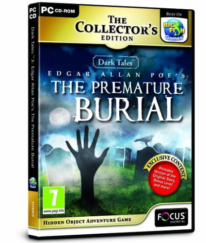 Dark tales 3 Edgar Allan Poe's Premature Burial Collector's Ed. (PC, CD