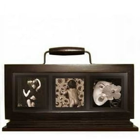 Dark walnut antique craft Keepsake Box by Sixtrees