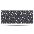 thumbnail image 1 of DarkBlue Cartoon Dinosaurs Space Pattern Bathroom Rugs Mat,Non Slip Microfiber Bathroom Rug,Rubber Backing,Soft Bathroom Mats for Bathroom Floor,Tub and Shower,60x24in(150x60cm), 1 of 5