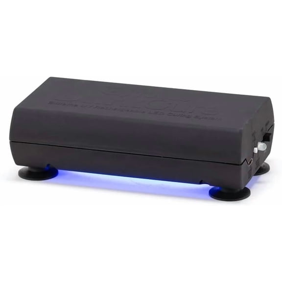 DarkCure Extreme UV Rechargeable LED Curing System for Windshield Repair, Cordless Fast Cure Resin Lamp with 15 Second Cure Time, Portable Auto Glass UV Light Tool