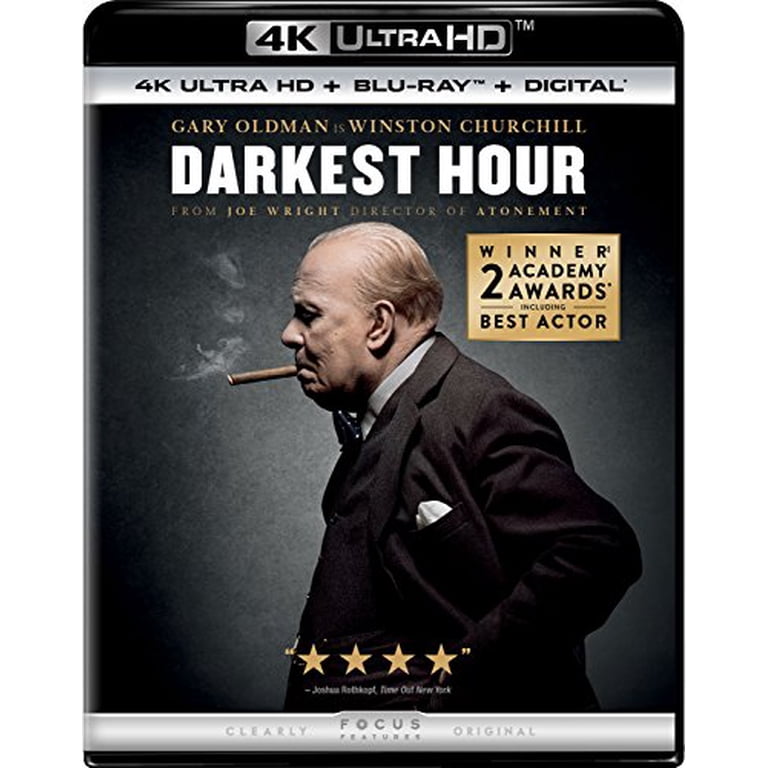 Universal Studios, Darkest Hour, 4K Ultra HD + Blu-ray, PG-13