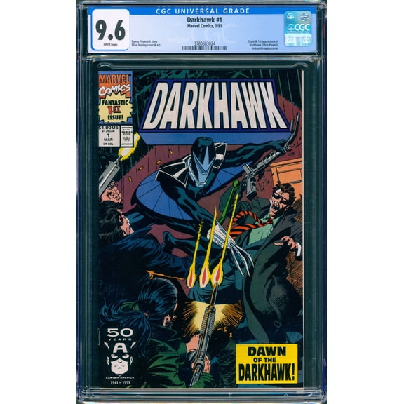 Darkhawk #1 - CGC 9.6 Comic Book