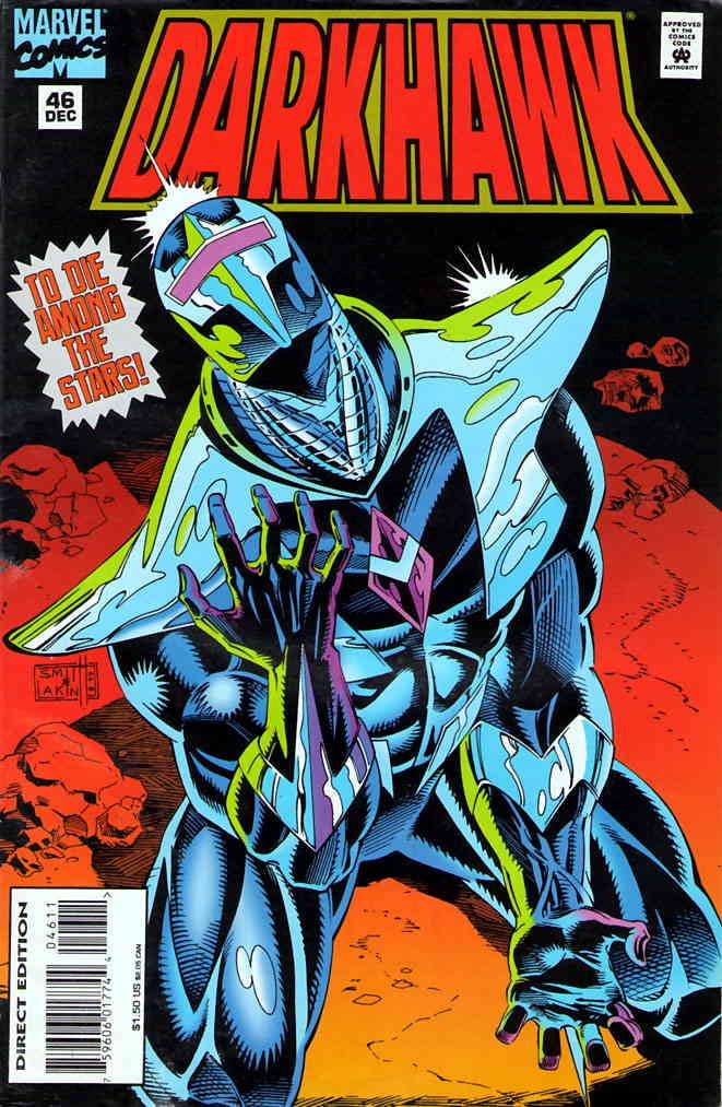 Darkhawk 46 Vf Marvel Comic Book Walmart