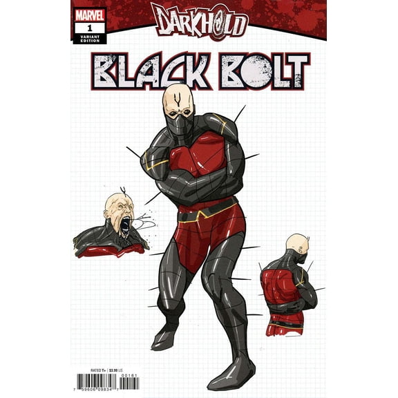 Darkhold, The: Black Bolt #1C VF ; Marvel Comic Book