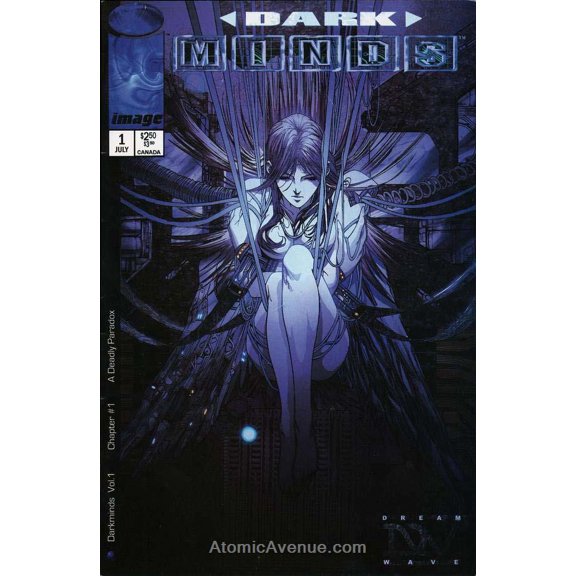 Darkminds #1 (2nd) VF ; Image Comic Book
