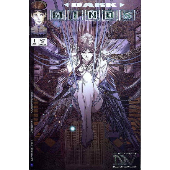 Darkminds #1B VF ; Image Comic Book