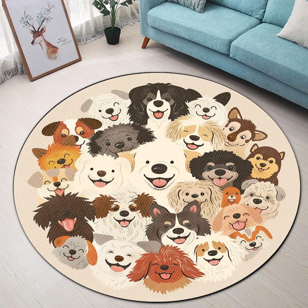 Darkness Butterfly Floral Pattern Round Rug, celestial moth and rose ...