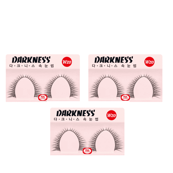 Darkness False Lashes Wzo | 3 pairs