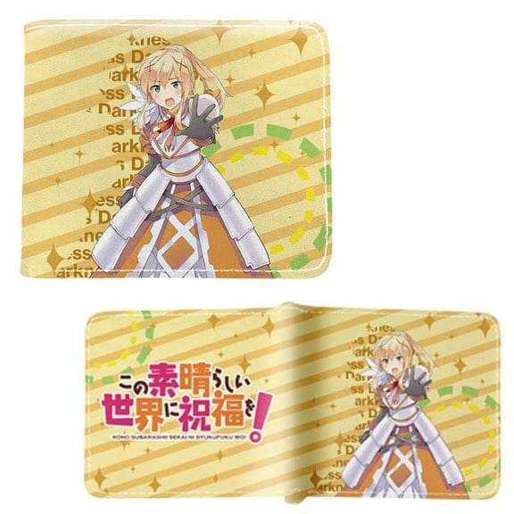 Darkness Style A - KonoSuba 4x5" Bi-Fold Wallet