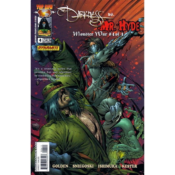 Darkness vs. Mr. Hyde, The: Monster War 2005 #4A VF ; Image Comic Book