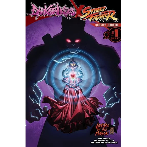 Darkstalkers X Street Fighter Queens Shadow #1 (one Shot) Cvr A Alberto Alburquerque UDON Entertainment Comic Book