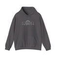 thumbnail image 1 of Darkstar Commando Viking Skateboard Black Vintage Classic Skate Hoodie Print v2 - Charcoal / M, 1 of 5