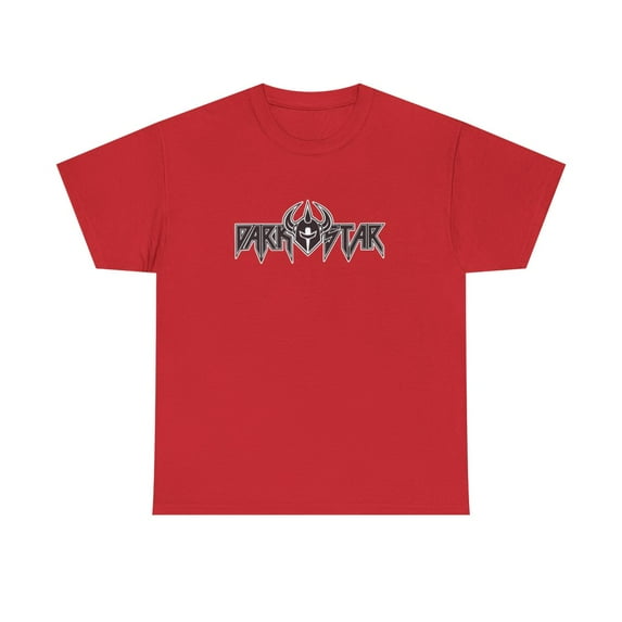 Darkstar Commando Viking Skateboard Black Vintage Classic Skate TShirt Print - Red / S