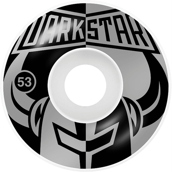 Darkstar Divide Skateboard Wheels 53mm 99a Black/Silver