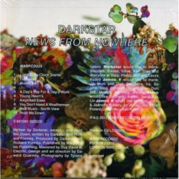 Darkstar - News from Nowhere - Rock - CD