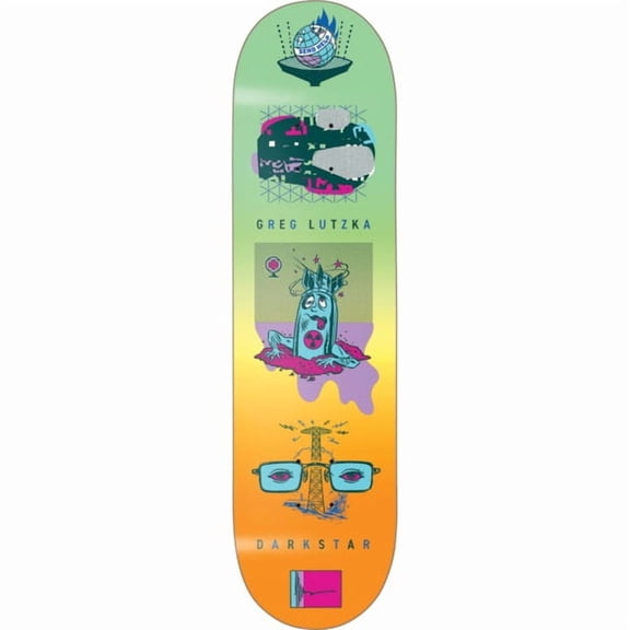 Darkstar Skateboards Greg Lutzka New Abnormal Skateboard Deck Resin-7 - 8" x 31.6" (Deck Only)
