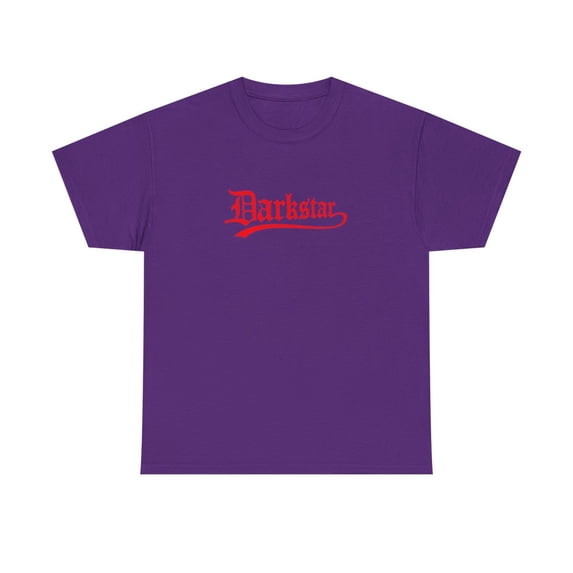 Darkstar Text Skateboard Red Many Colors Vintage Classic Skate TShirt Print - Purple / M