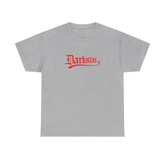 Darkstar Text Skateboard Red Many Colors Vintage Classic Skate TShirt Print - Sport Grey / 4XL