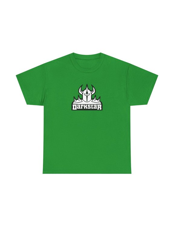 Darkstar Viking Commando Skateboard Black Vintage Classic Skate TShirt Print - Irish Green / S