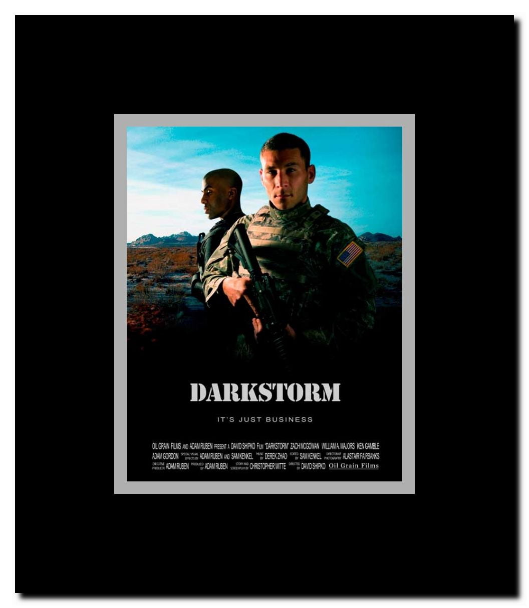Darkstorm Framed Movie Poster