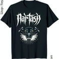 thumbnail image 1 of Darkthrone Black T-Shirt with Bold & Neck Wings Design, 1 of 5